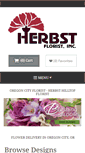 Mobile Screenshot of herbstflorist.com